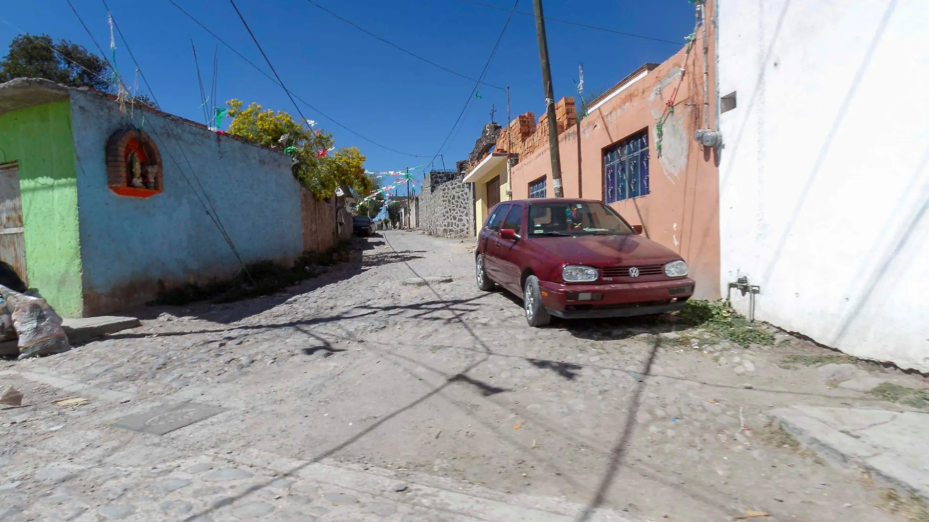 Piden revisar el sistema de drenaje en la comunidad de San Fandila. Foto César Ortiz